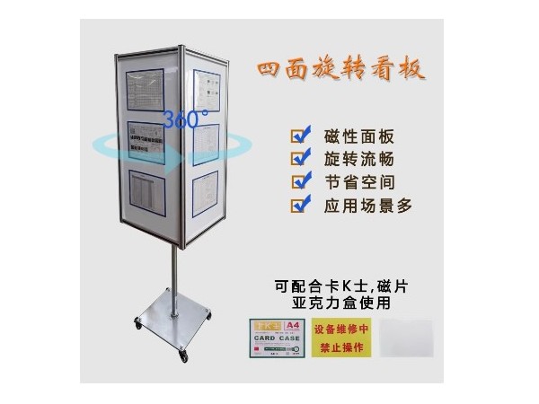 如何巧妙使用旋轉看板？