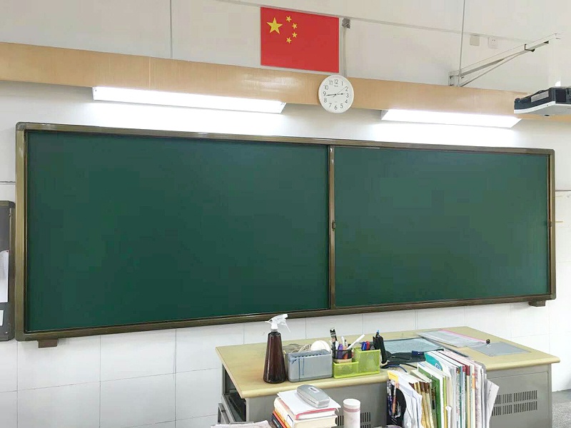 優雅樂推拉黑板