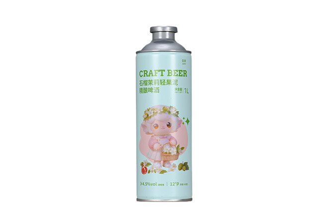 巨喜石榴茉莉輕果泥精釀啤酒酒【12° 1L】